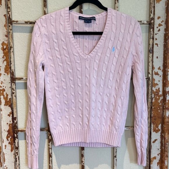 Ralph Lauren Sport light pink sweater - Picture 4 of 10